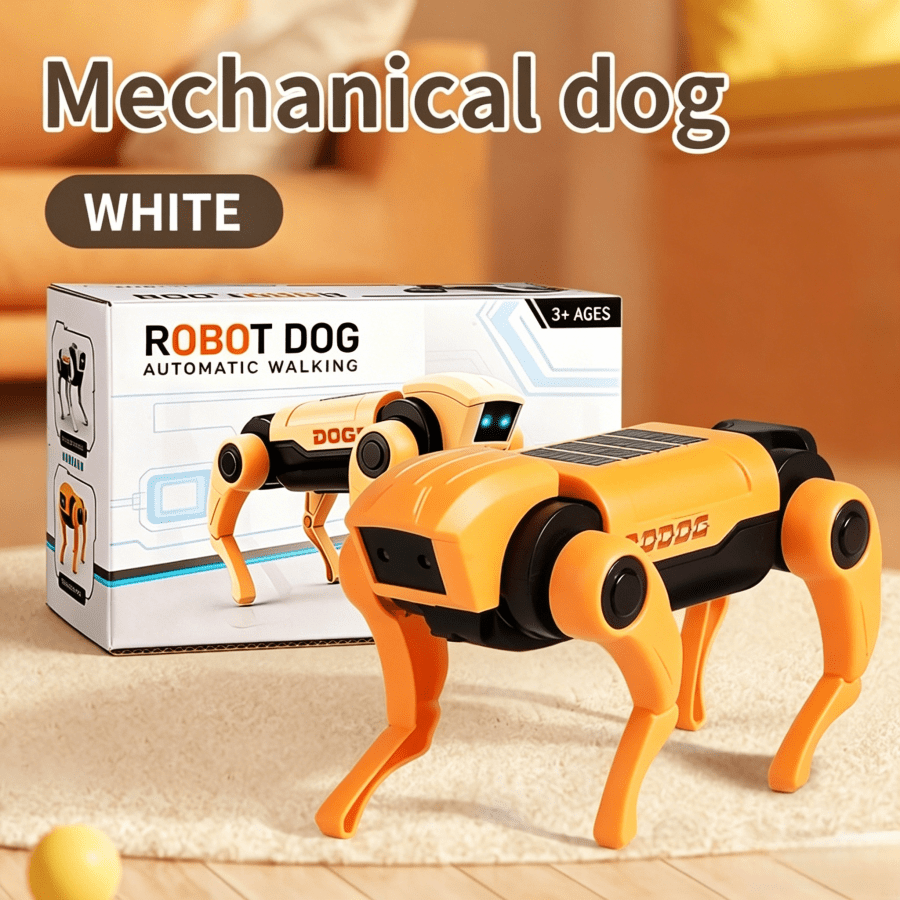 Electronics Gadgets For Gift - Batteriebetriebenes, mechanisches Roboterhund-Spielzeug, interaktives Roboterhaustier mit