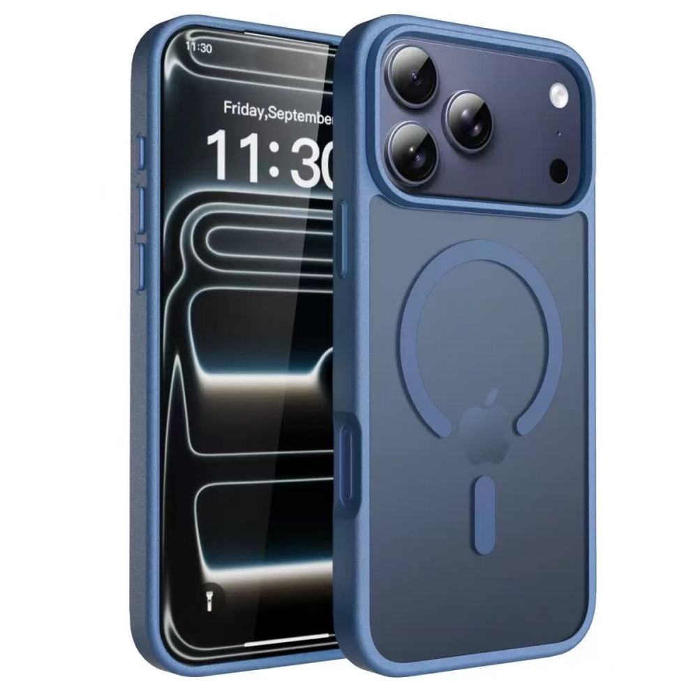 Wireless Charger - Matte Magnetische Transparente Kabellose Ladehülle für