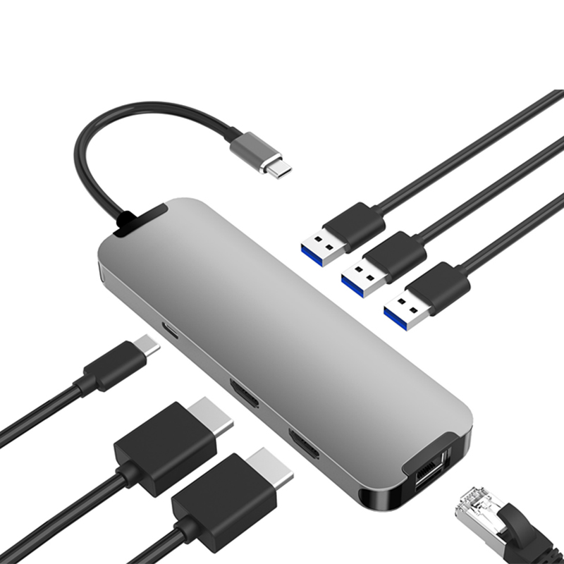 Usb Hub - OEM Multifunktions-Kompatibler Hub-Adapter USB Typ-C Hub