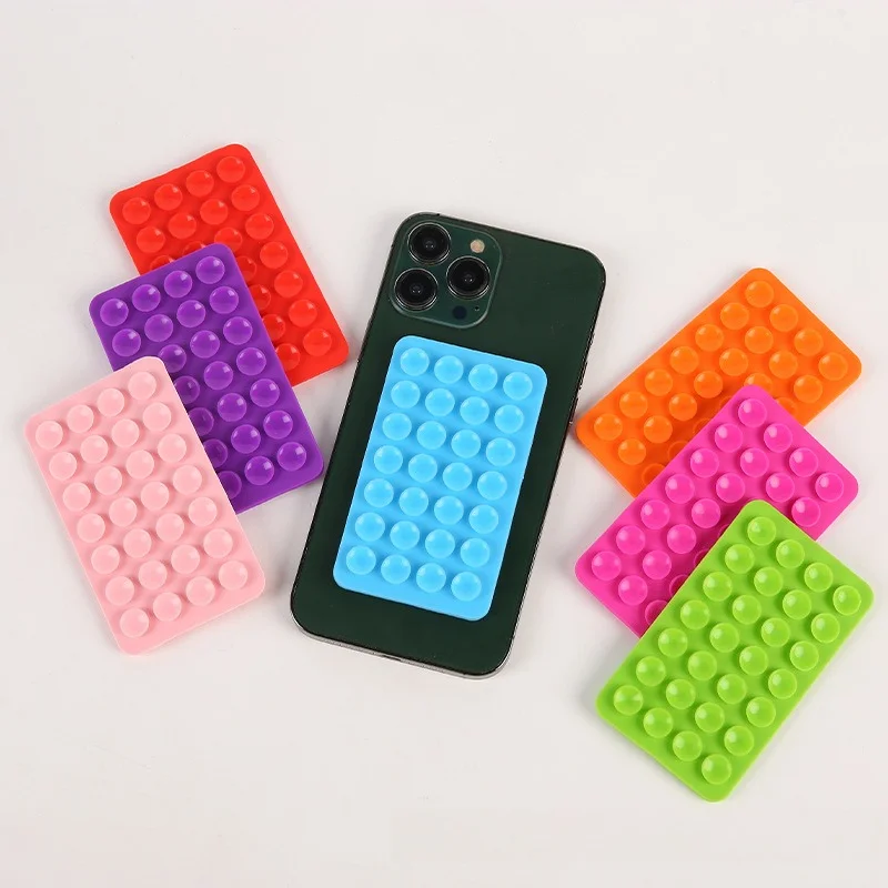 Phone Holder - Starker Saugnapf, doppelseitiges Silikon-Handygriff-Pad, rutschfester, freihändiger