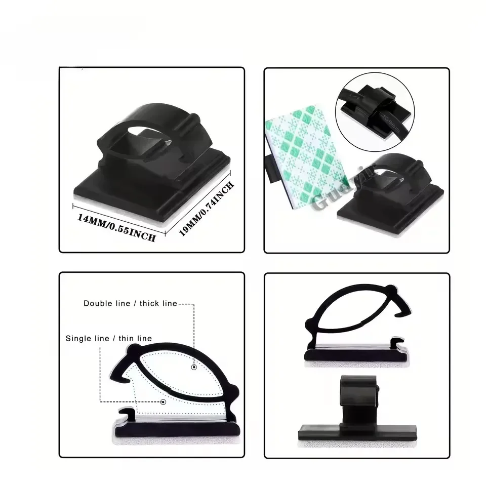 Selbstklebender Kabelhalter fü – Cable Organizer Bewertung und Preis