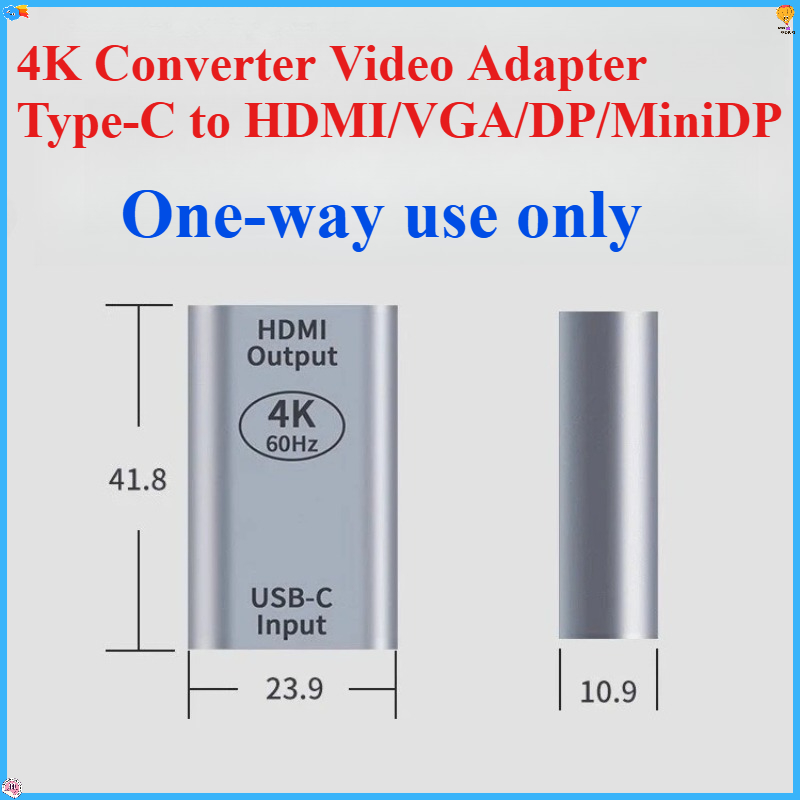 4K-Konverter-Videoadapter Typ  – Electronics And Gadgets Ce Bewertung und Preis
